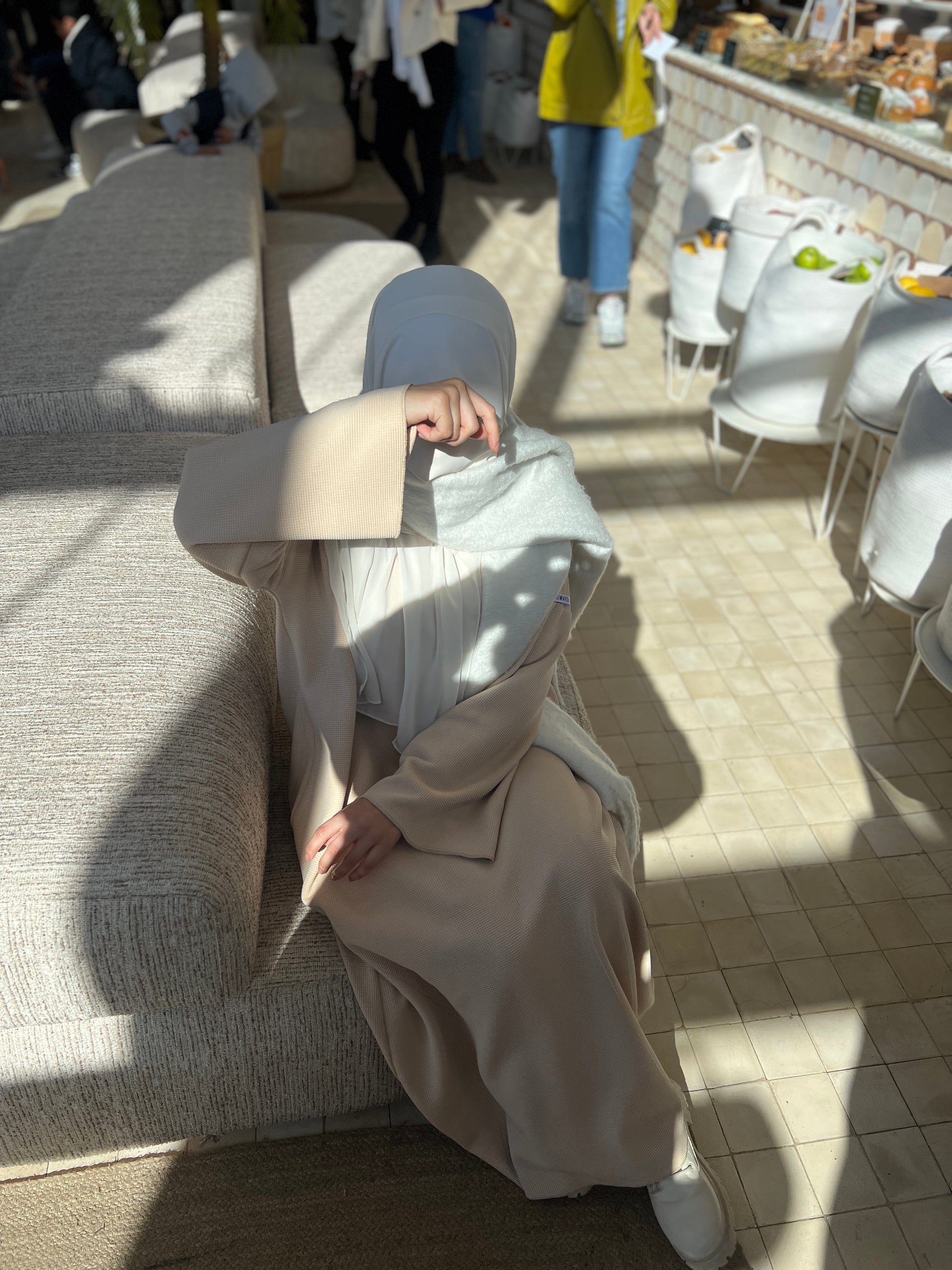 Pieces of biscuit dress