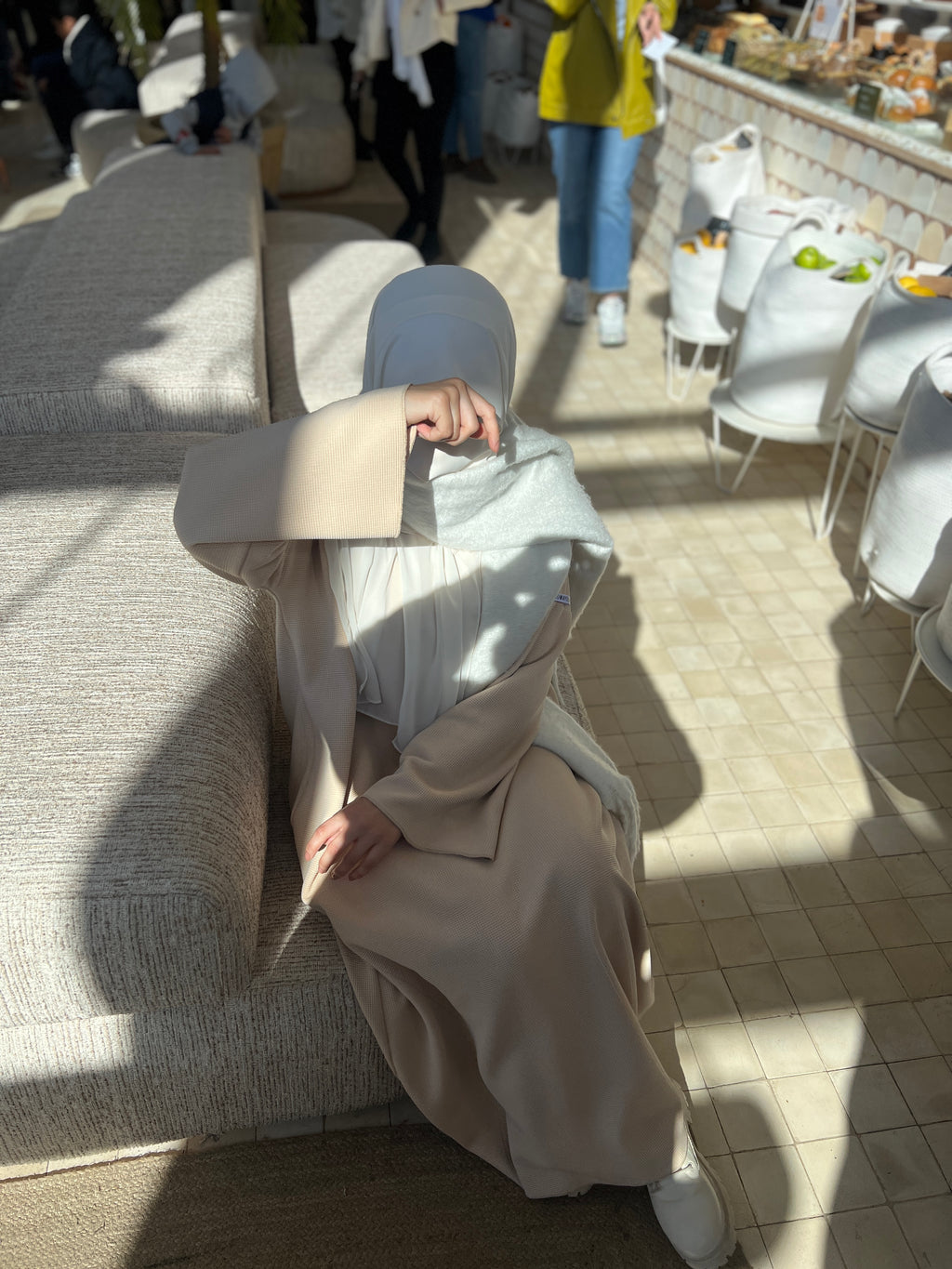 Pieces of biscuit dress