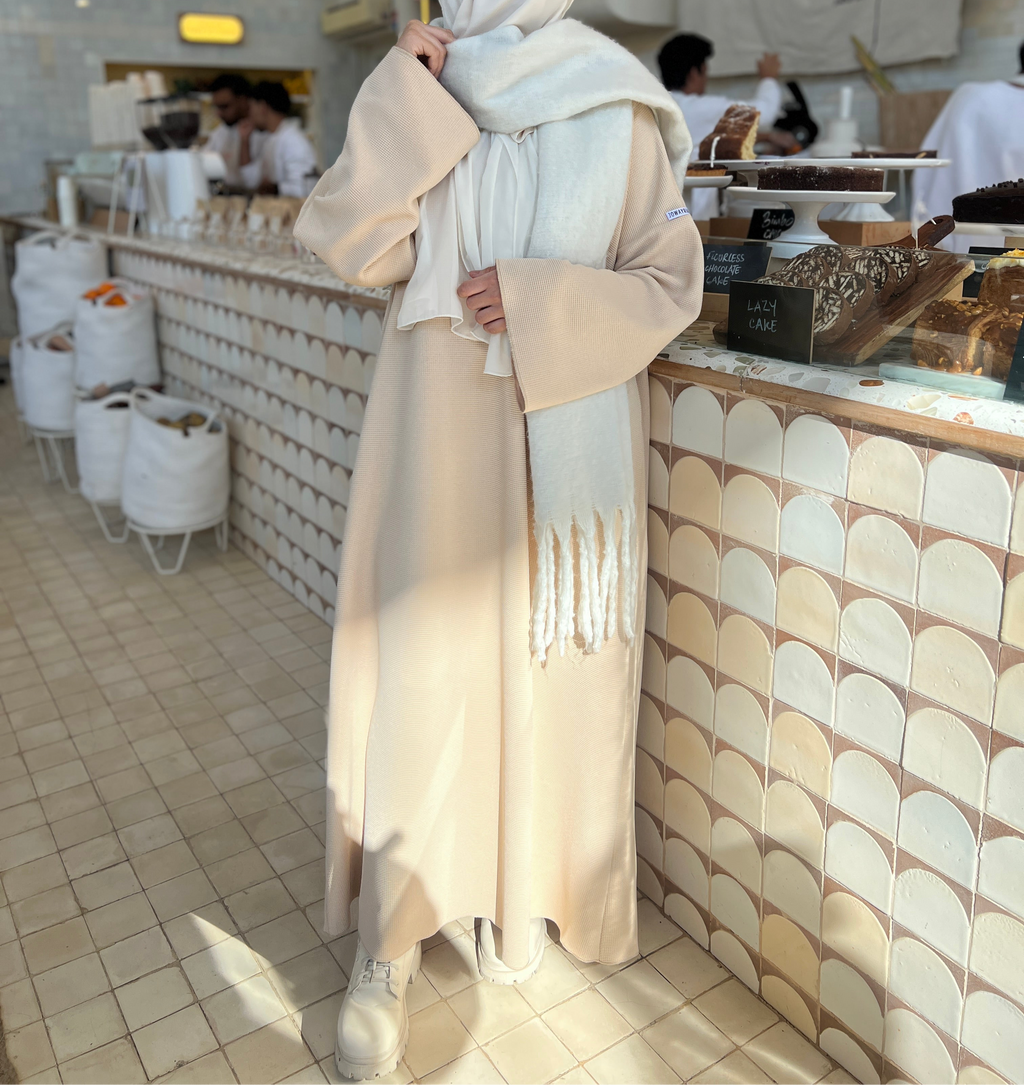 Pieces of biscuit dress